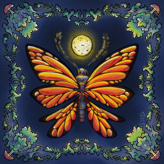 "Moon Moth" - Giclée Art Print
