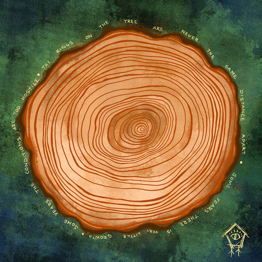 "Tree Rings" - Giclée Art Print